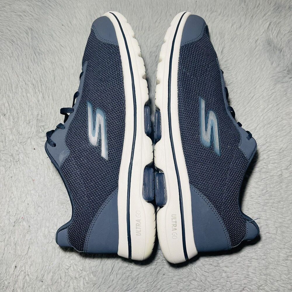 Skechers Men's Sz US 11.5 Performance 55519/NVBL Go Walk 5 Demitasse Sneakers - Picture 7 of 14